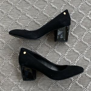 Calvin Klein Suede Pumps
